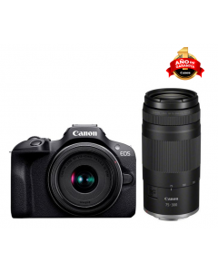 Cámara Mirrorless Canon EOS R50 RF S18-45mm f/4.5-6.3 IS STM + RF 75-300MM F4-5.6